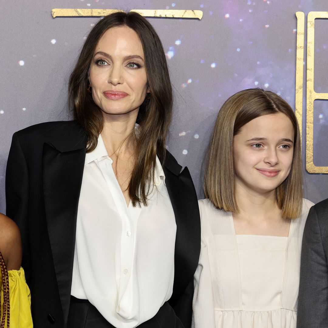 Angelina Jolie's daughter Vivienne looks just like Brad Pitt in new photo from momentous outing together